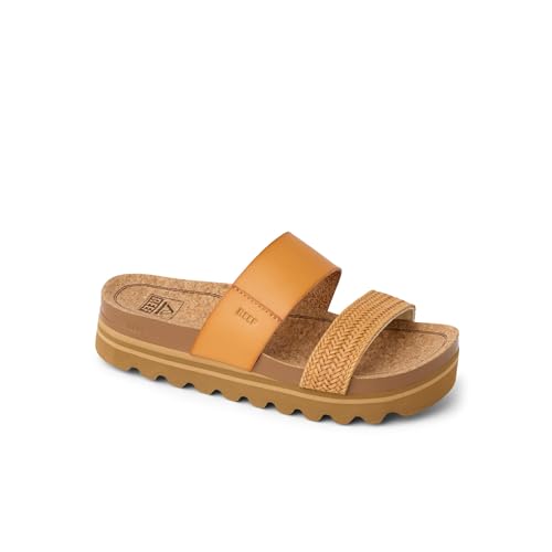Reef Cushion Vista Hi Sandals - Women's, Natural Braid 9 M - Image 2