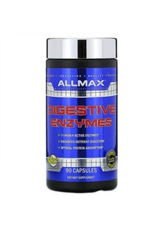 AllMax Nutrition ALLMAX Nutrition Digestive Enzymes + Protein Optimizer 90 Capsules 