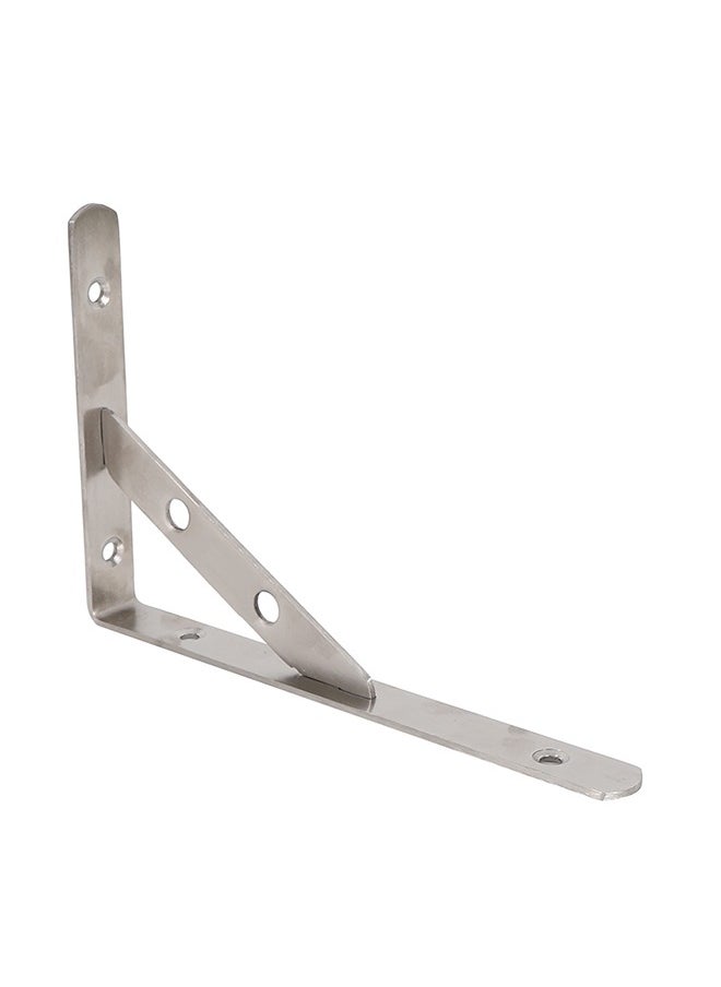 Stainless Steel Bracket -15x11cm- Heavy Duty, Wall-Mounted Shelf Support for DIY, Kitchen, Garage Office Storage - Space-Saving, Rust-Resistant Bracket for Small Spaces and Industrial Shelving