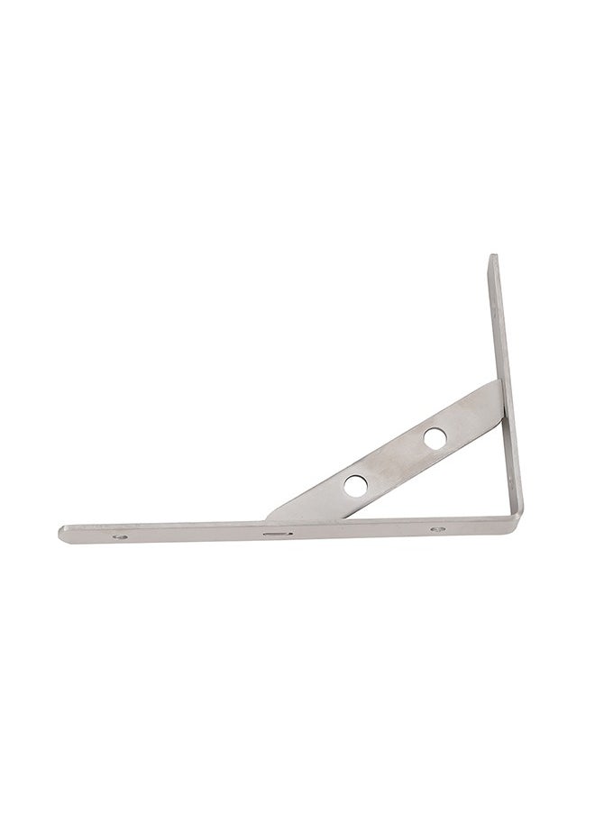 Stainless Steel Bracket -15x11cm- Heavy Duty, Wall-Mounted Shelf Support for DIY, Kitchen, Garage Office Storage - Space-Saving, Rust-Resistant Bracket for Small Spaces and Industrial Shelving