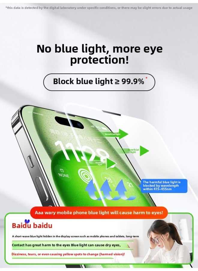 [Germany Imported Eye Protection] Applicable To Apple 15/13 Tempered Film IPhone15promax Phone 16 Film 14p-Colour:[privacy And Eye Protection] Imported From Germany★Drop-resistant And Unbreakable Screen◆Special Offer 3 Pieces-Size:iPhone 13 Pro Max