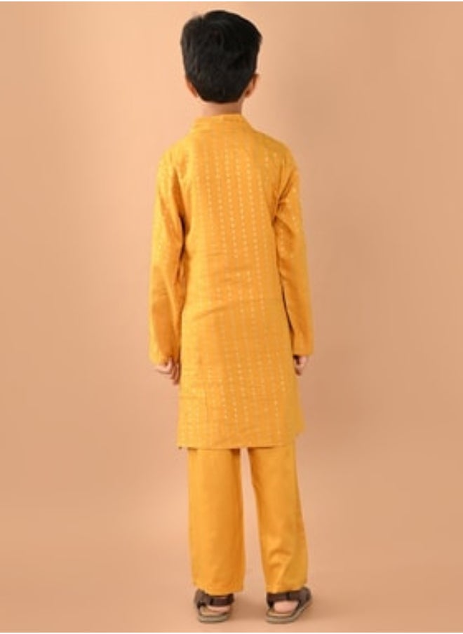 LILPICKS Printed Kurta Pajama Set 