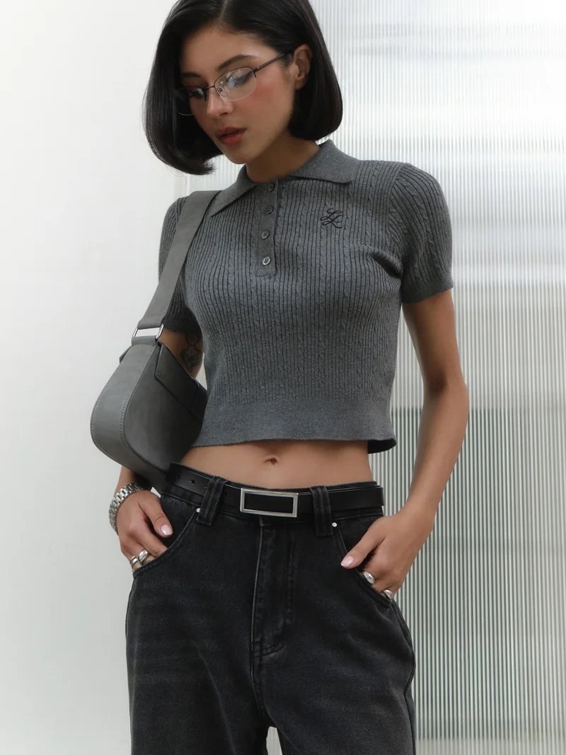 Lichi  Slim belt with a long rectangular buckle for Women | Best Price UAE