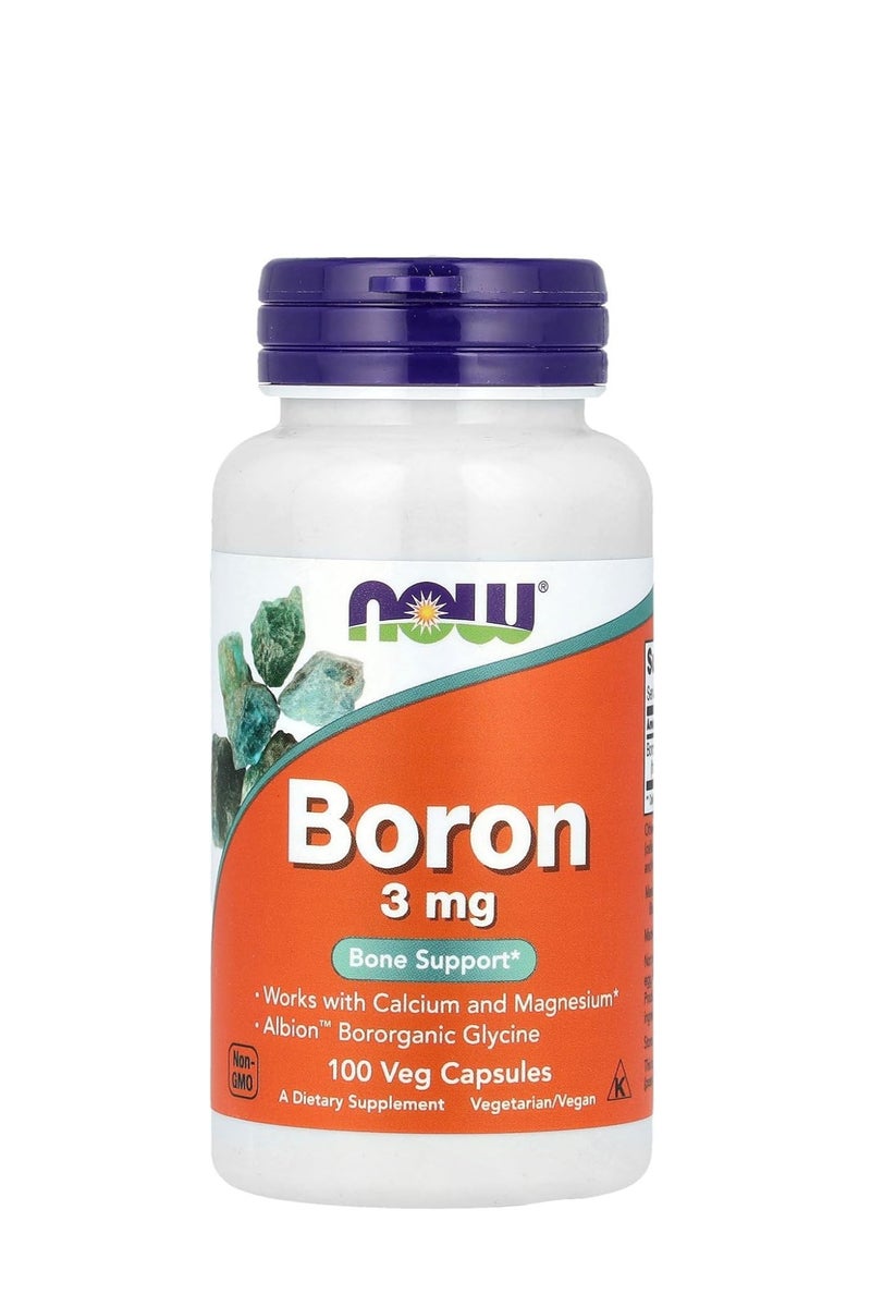 ناو بورون 3 ملغ. 100 كبسولة