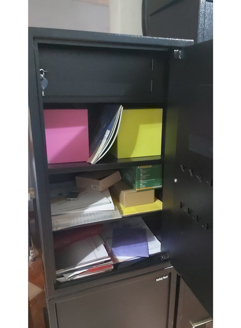 سيفتي تيك خزنة GN75 EIA الإلكترونية الجامبو بـ 2 رف من Safety Tech - Image 2