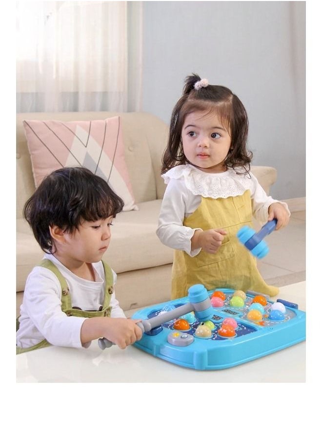Rolly Toys - Great Galaxy Space War Interactive Educational, Early Development Whack A Mole Game With 2 Hammers Toy For Kids - Image 1