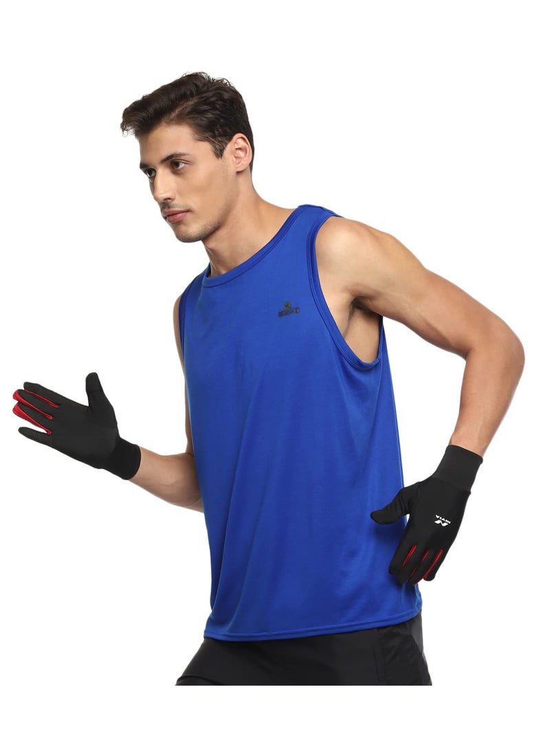 Nivia - Running Gloves for Men & Women | Size - Medium | Material - Spandex |  | Weight Lifting Gloves | Exercise Gloves | Fingerless Grip Gloves | Fitness Gloves | Waterproof Gloves - Image 1