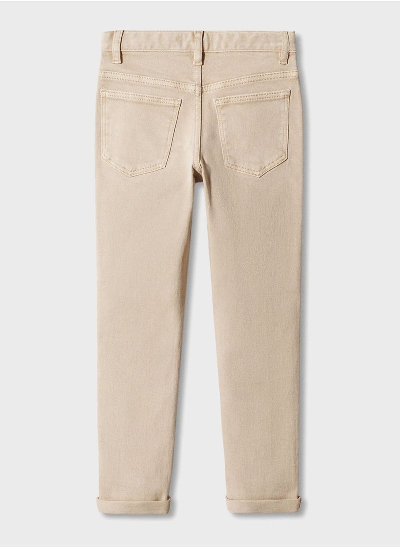 MANGO - Youth Essential Trousers - Image 1