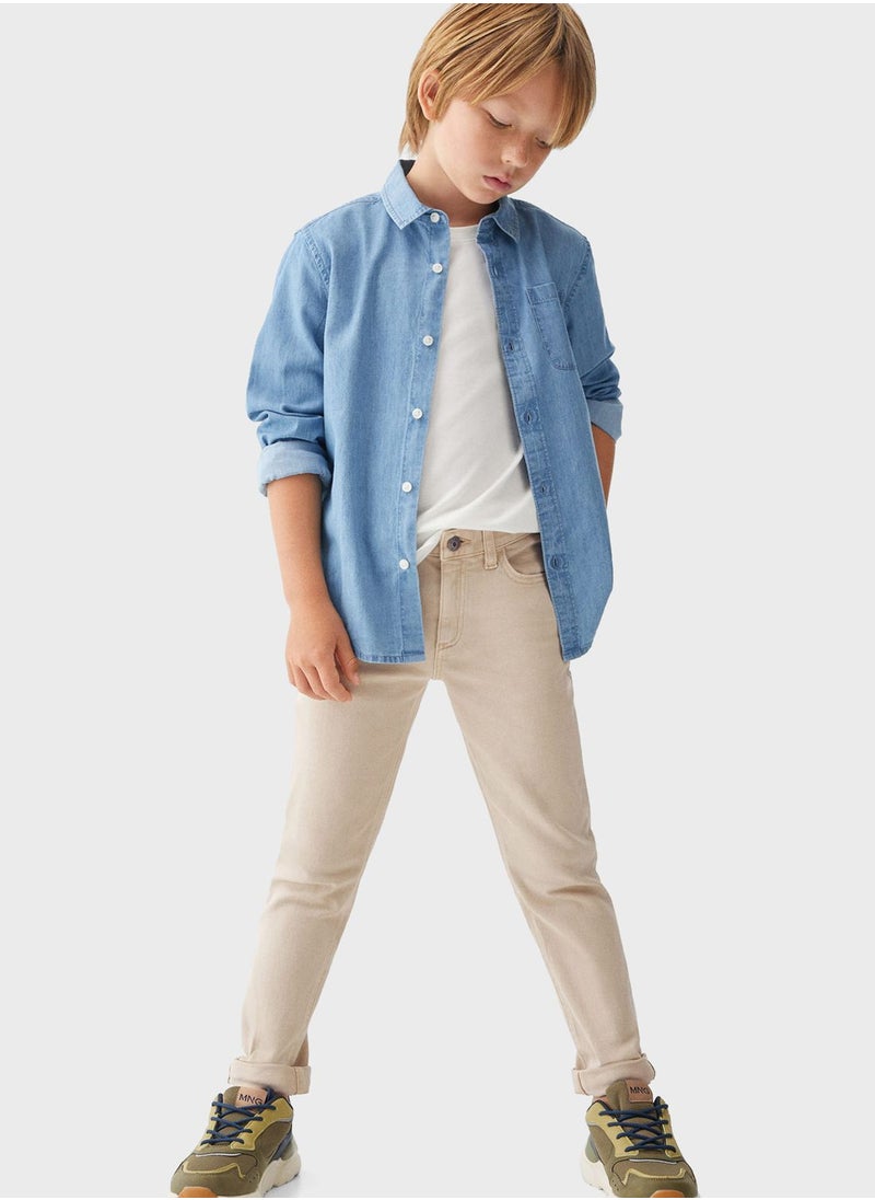 MANGO - Youth Essential Trousers - Image 1