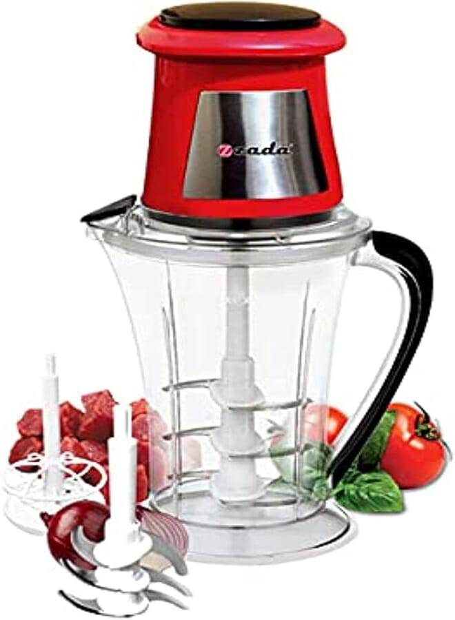 Zada ZCH-500 Chopper with 6 Blades - 1.5 Liter