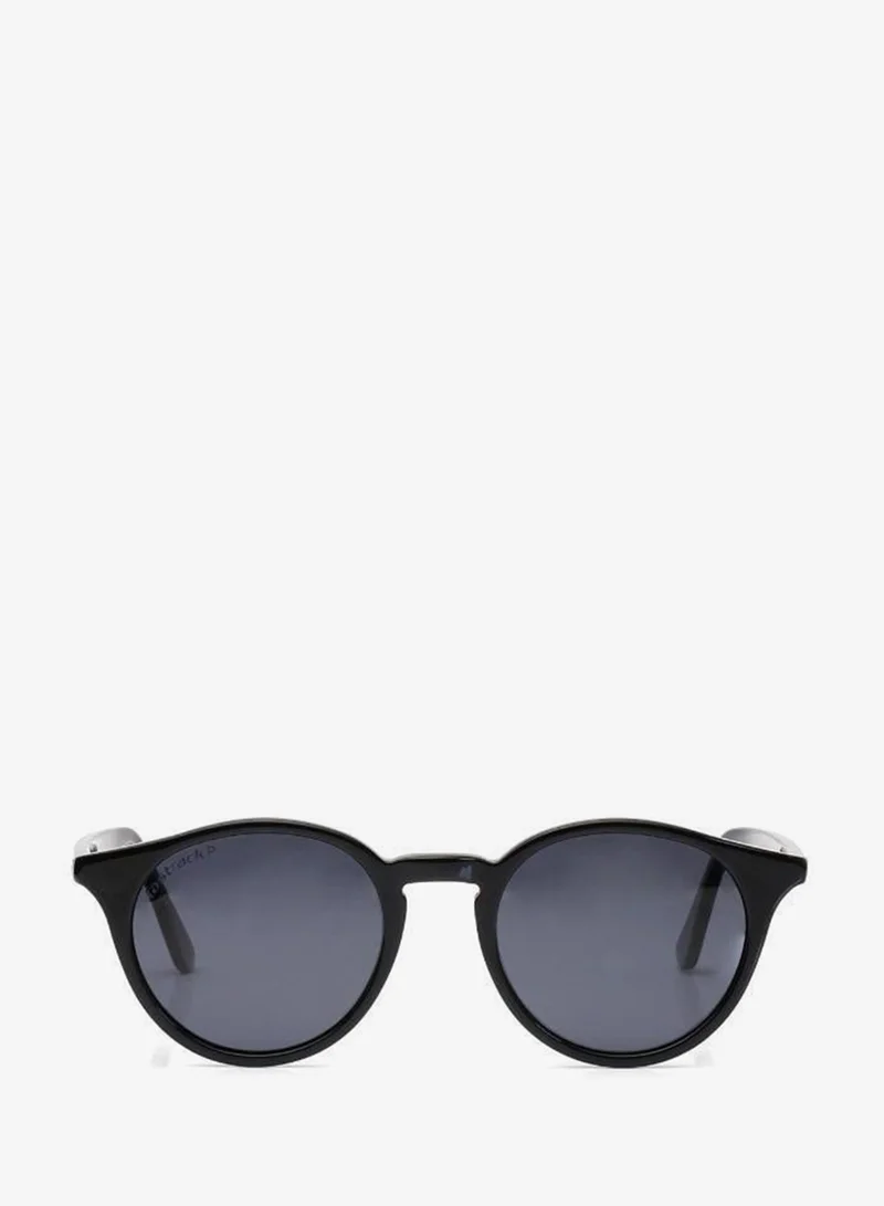 fastrack Polarized Sunglasses Black Frame Smoke Mirror Lens 51mm  - P603GY2PV
