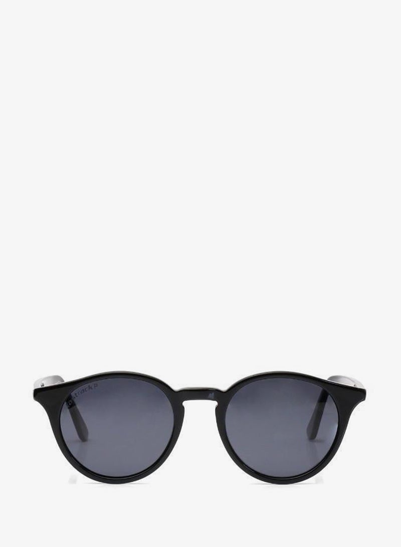 fastrack Polarized Sunglasses Black Frame Smoke Mirror Lens 51mm  - P603GY2PV - Image 2
