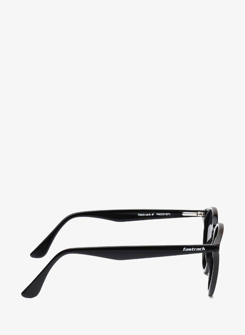 fastrack Polarized Sunglasses Black Frame Smoke Mirror Lens 51mm  - P603GY2PV - Image 3