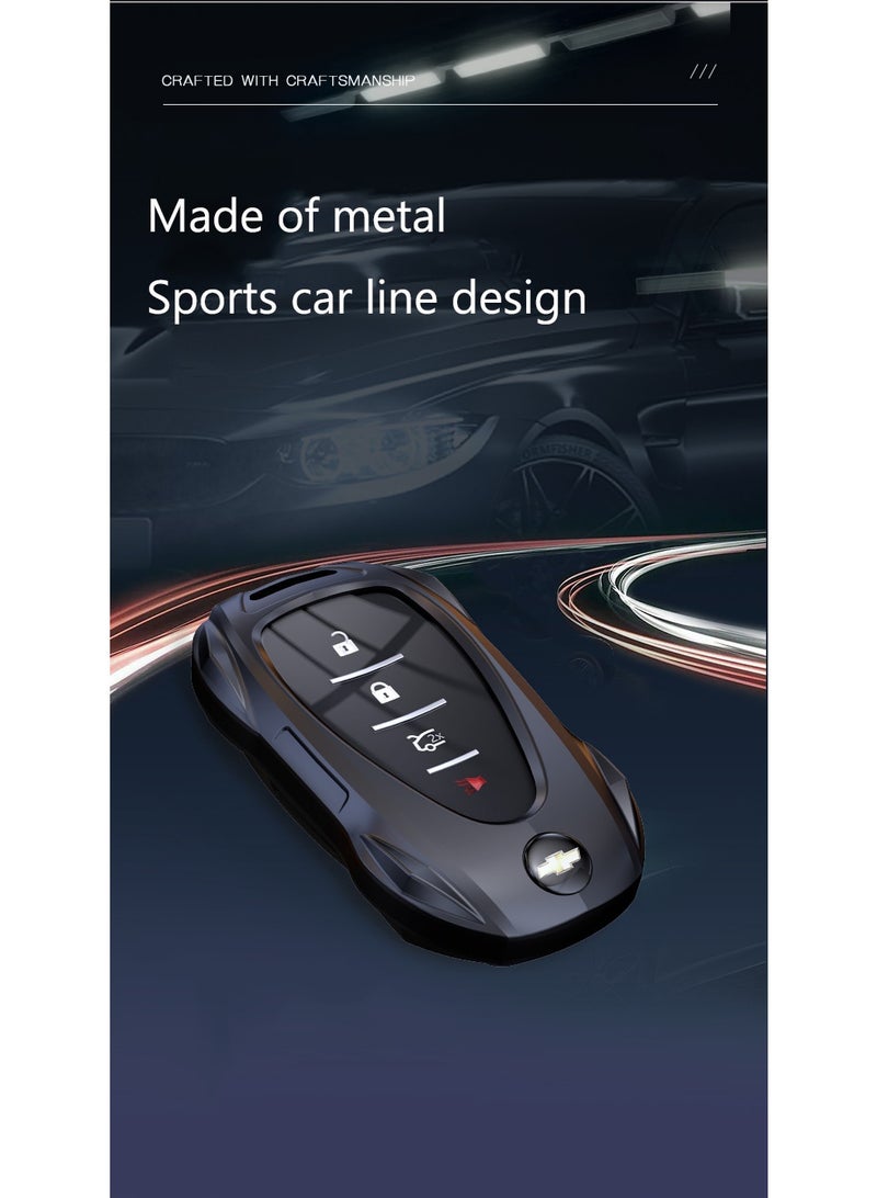 Chevrolet Premium car key protection case suitable for Chevrolet Malibu XL, Explorer RS, Chuangku, Chevrolet Cruze, Cruze, and Trailblazer car key shell cases - Image 4