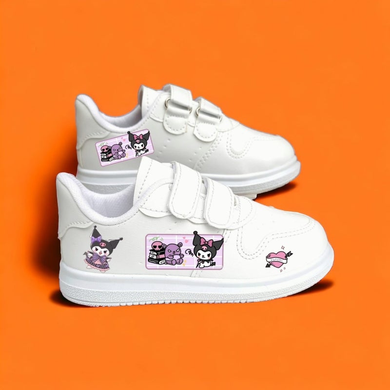 Amazoon Desing Amazon Design Purple New Sweet Kurominikli Printed Girls Sneaker Sports Shoes  - Image 3