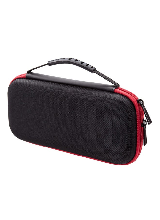 Customized Multi-function Travel Digital Storage Bag Mobile Power Headset U Disk Data Cable Storage Bag-Product Color:Red Zipper