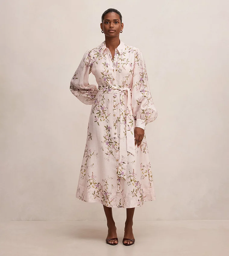 Forever New Hazel Petite Shirt Midi Dress
