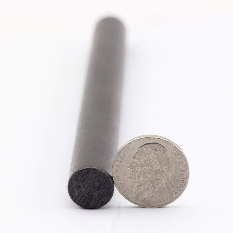 bayite Ferro Rods 1/2" X 5'' XL Survival Fire Starter Drilled Flint Steel Ferrocerium Rod with Toggl - Image 2