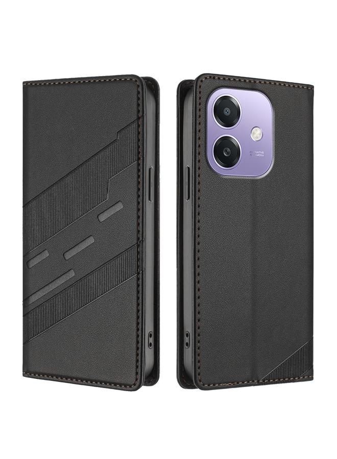 S-TOP Case For OPPO A60 5G Embossed Multi-functional Wallet Retro Leather Phone Case - Image 2