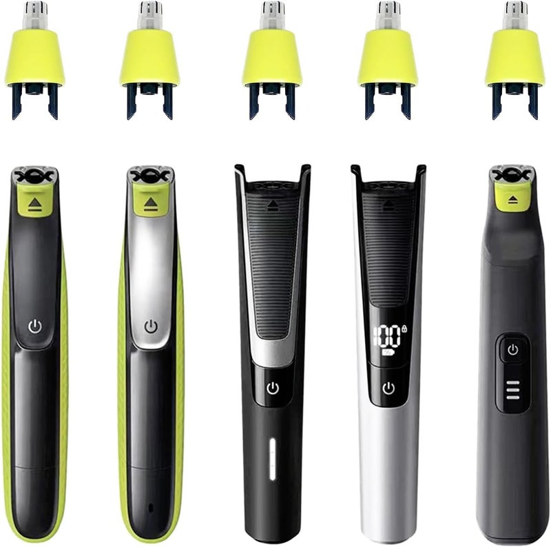 SSKHE شفرة الأنف لشفرة واحدة، شفرة مزدوجة الحواف محكمة الغلق، متوافقة مع Philips Oneblade QP2520 QP2630 QP2530 QP2620 QP2830 QP2724 QP2734 QP2515، سهلة التنظيف، رؤوس بديلة لـ - Image 4