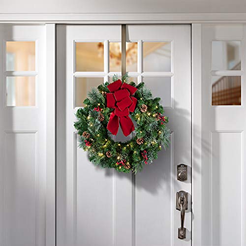 Haute Decor Adjustable Length Wreath Hanger - 20 Lb. Capacity - Image 5