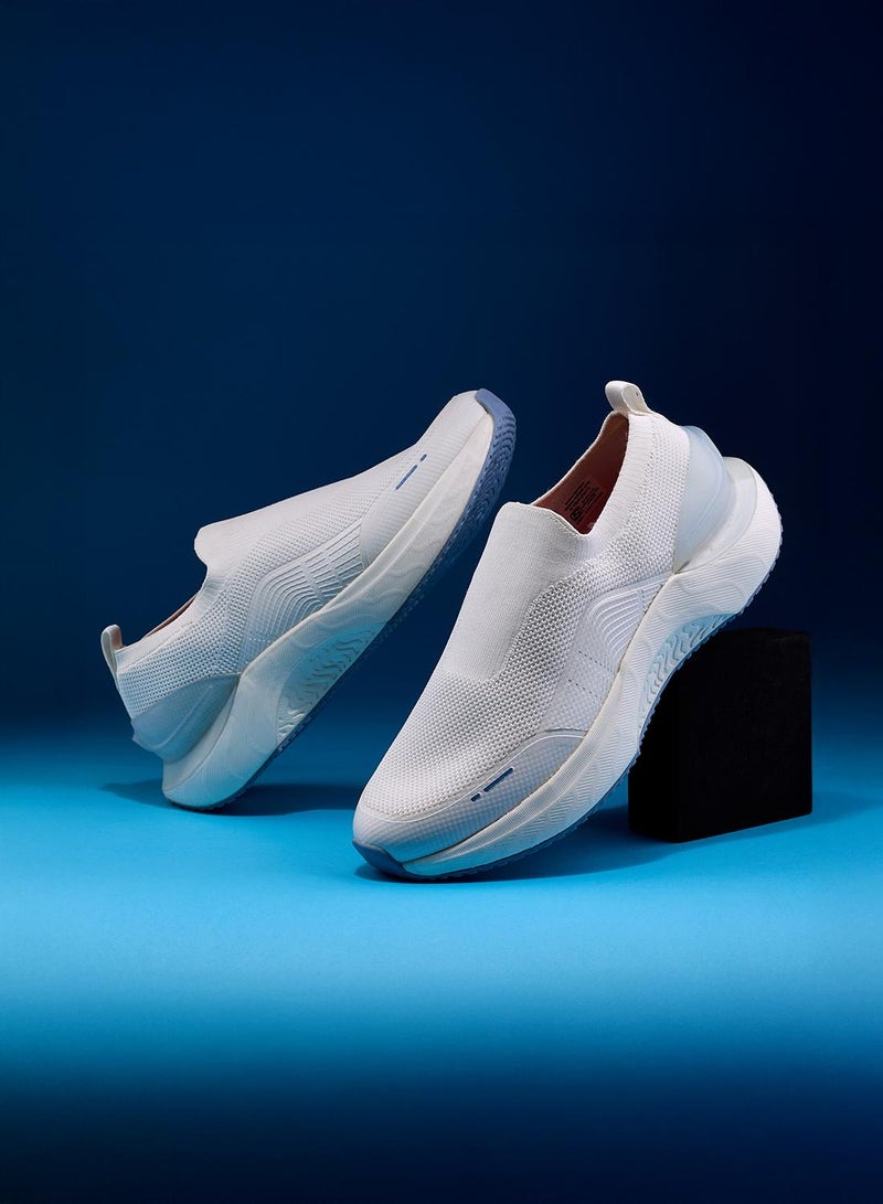 CAMPUS Men's White Slip On Walking Shoes - Lightweight Shoes, Minimalist Designed for Style - Image 3