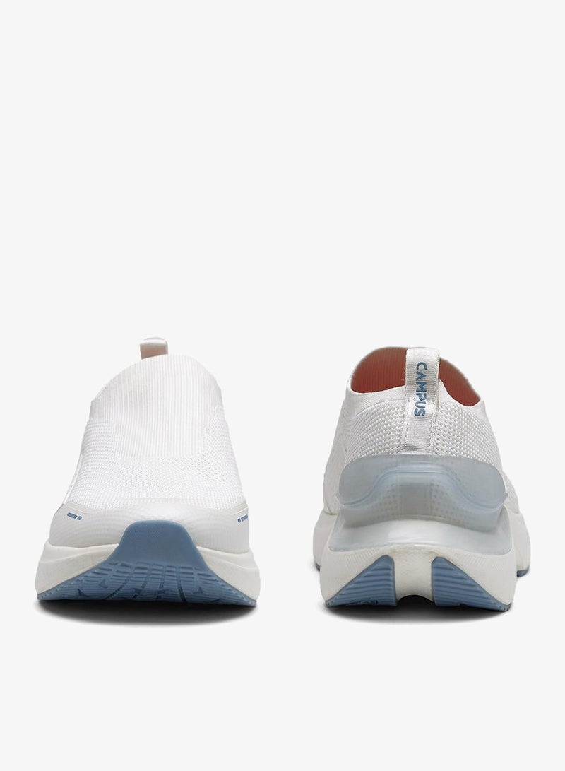 CAMPUS Men's White Slip On Walking Shoes - Lightweight Shoes, Minimalist Designed for Style - Image 4