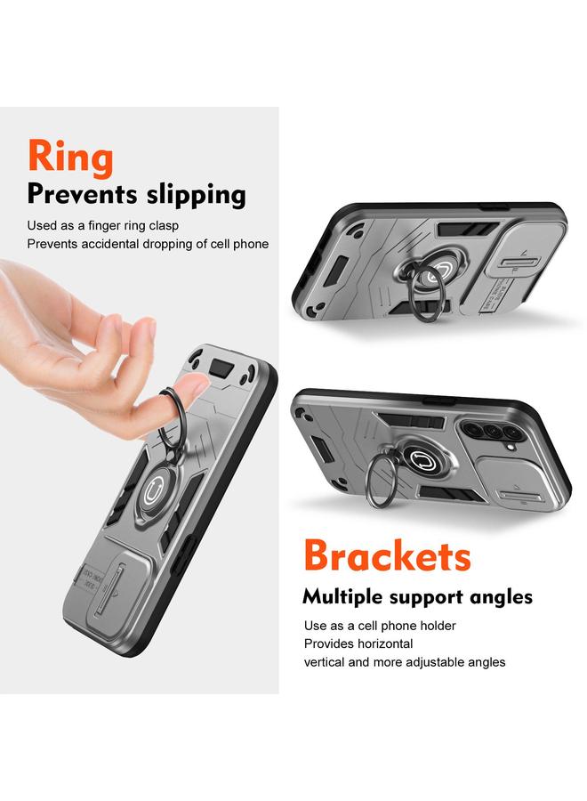 اس-توب جراب لهاتف Samsung Galaxy A26 5G مع حامل حلقي من Camshield - Image 4