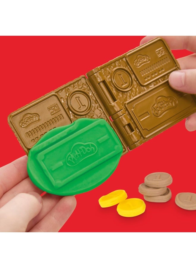 Play-Doh Cash Register Toy, 23 Play Food Accessories, Kids Arts & Crafts Ages 3+ - Image 5