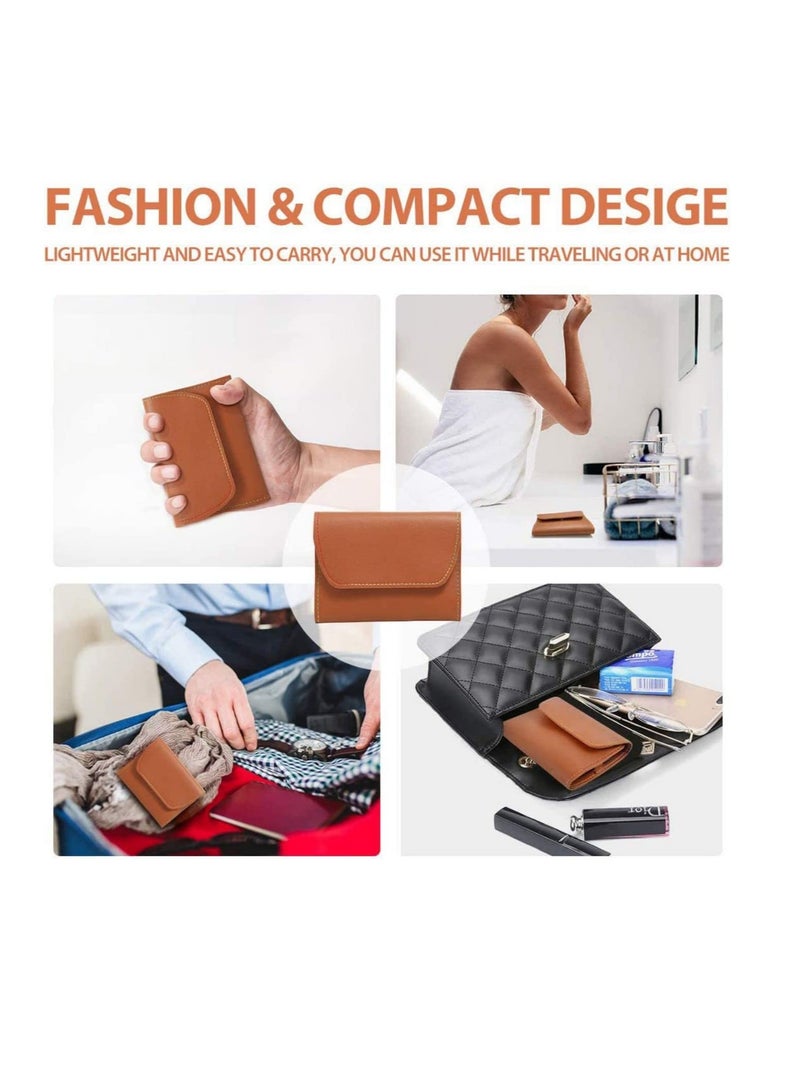 SOLARAE Nail Clippers Set ÔºåManicure Set with PU Leather Case, Pedicure Kit, Nail Clippers Scissors, Personal Care Tool, 16in1 Grooming Kit Gifts for Men Women - Image 5