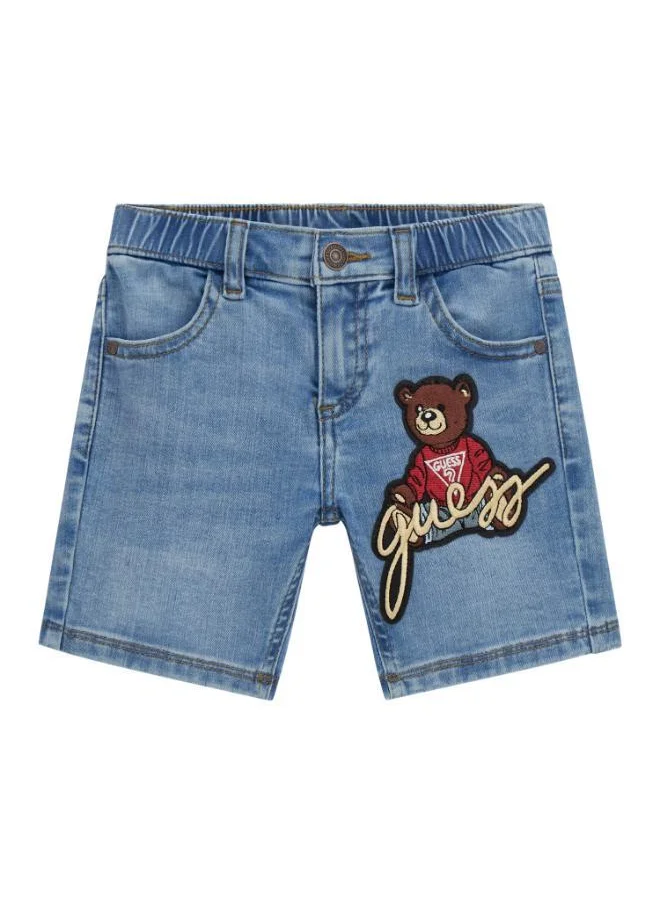 GUESS Kids Stretch Denim Shorts
