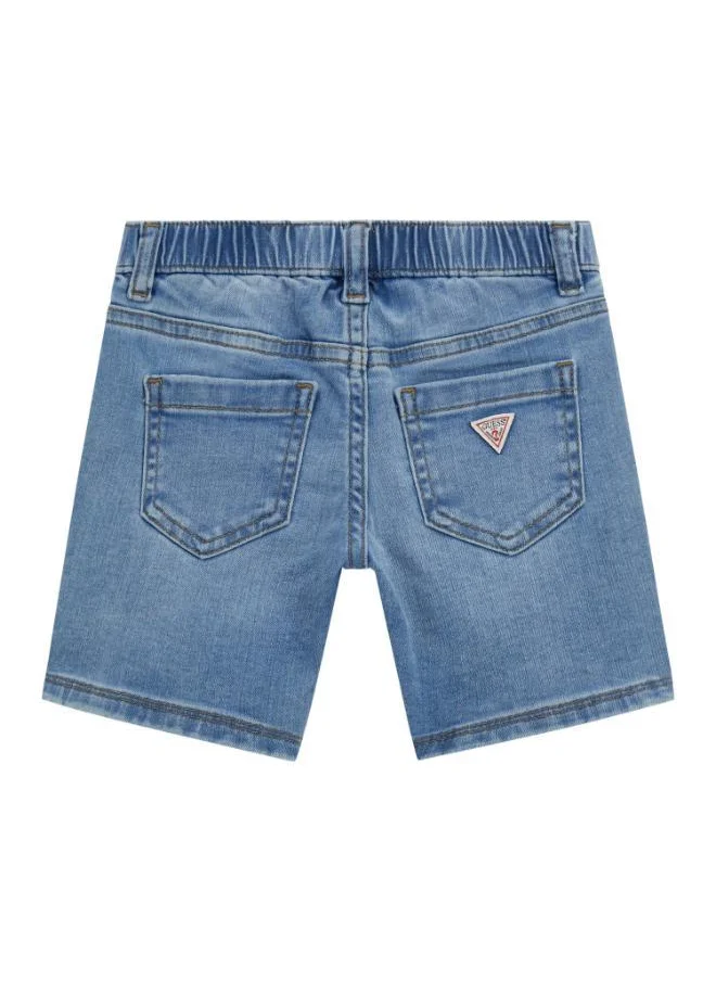GUESS Kids Stretch Denim Shorts