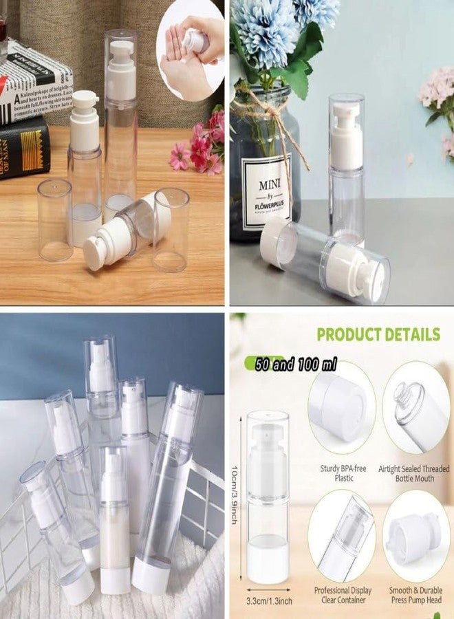 ONTRIP Empty Refillable Essence Vacuum Bottles Cosmetic Sample Containers 50 ml - Image 5