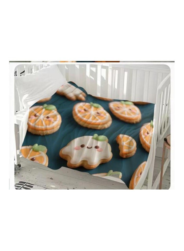 general Children's or student cartoon flannel thin blanket (warm and comfortable, suitable for sleep, games) 100cm*150cm - Image 3