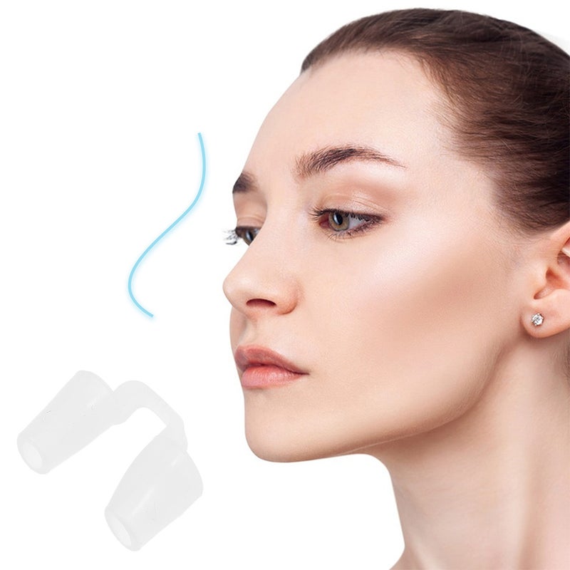 2pcs Silicone Nasal Support Nose Retainer for Rhinoplasty Recovery Short Model Nostril Retainer Internal Support System for Enhanced - Image 5