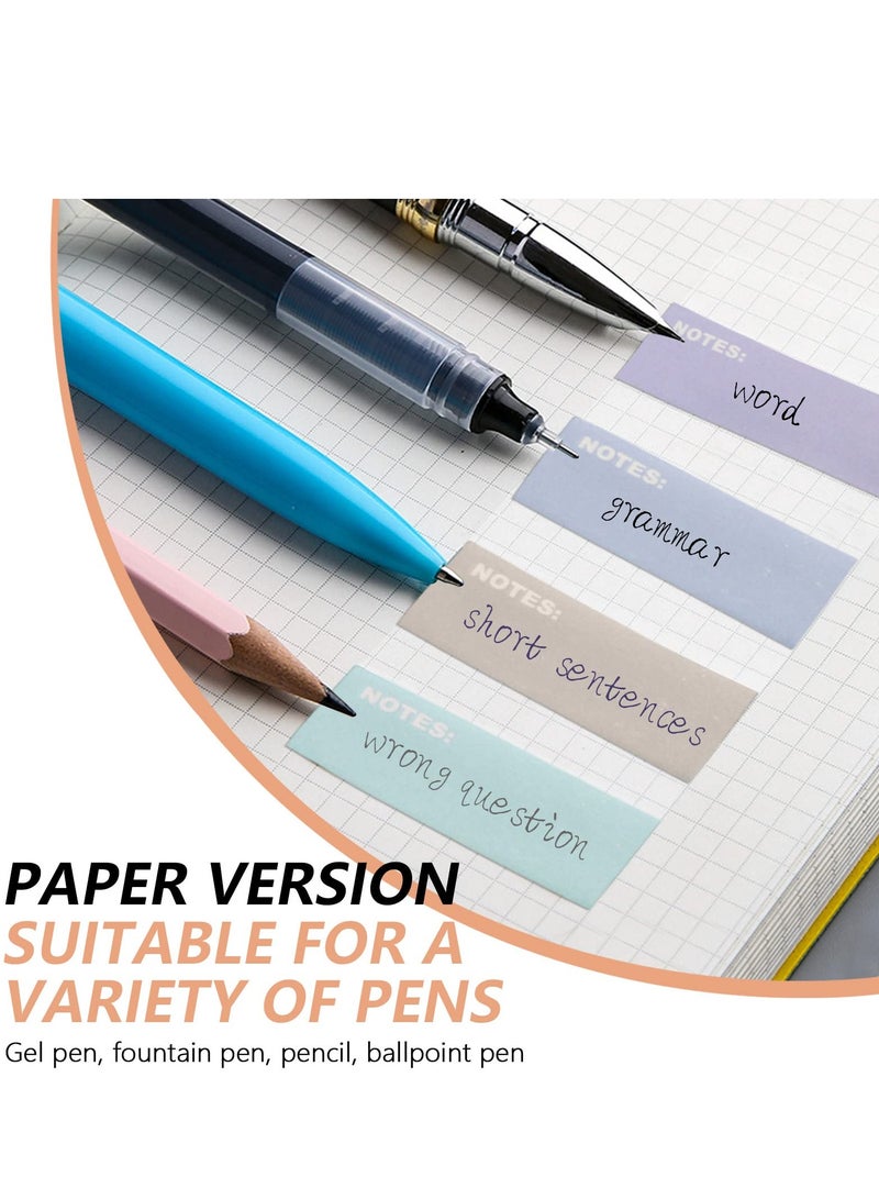 Generic 420 PCS Mini Sticky Notes for Planner and Calendar - 14 Colors and 4 Sizes Self-Stick Notes - 2 Sets of Macaron Small Sticky Note Pads for Notebooks and To-Do Lists  - Image 5