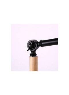 Daamudi Nordic Wooden Floor Lamp By Daamudi - Black  - Image 2