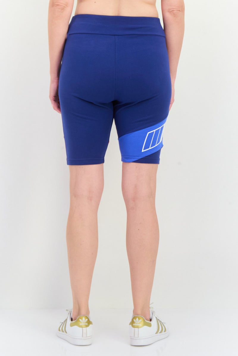 PUMA Women Sportswear Fit Training Shorts, Blue - Image 2