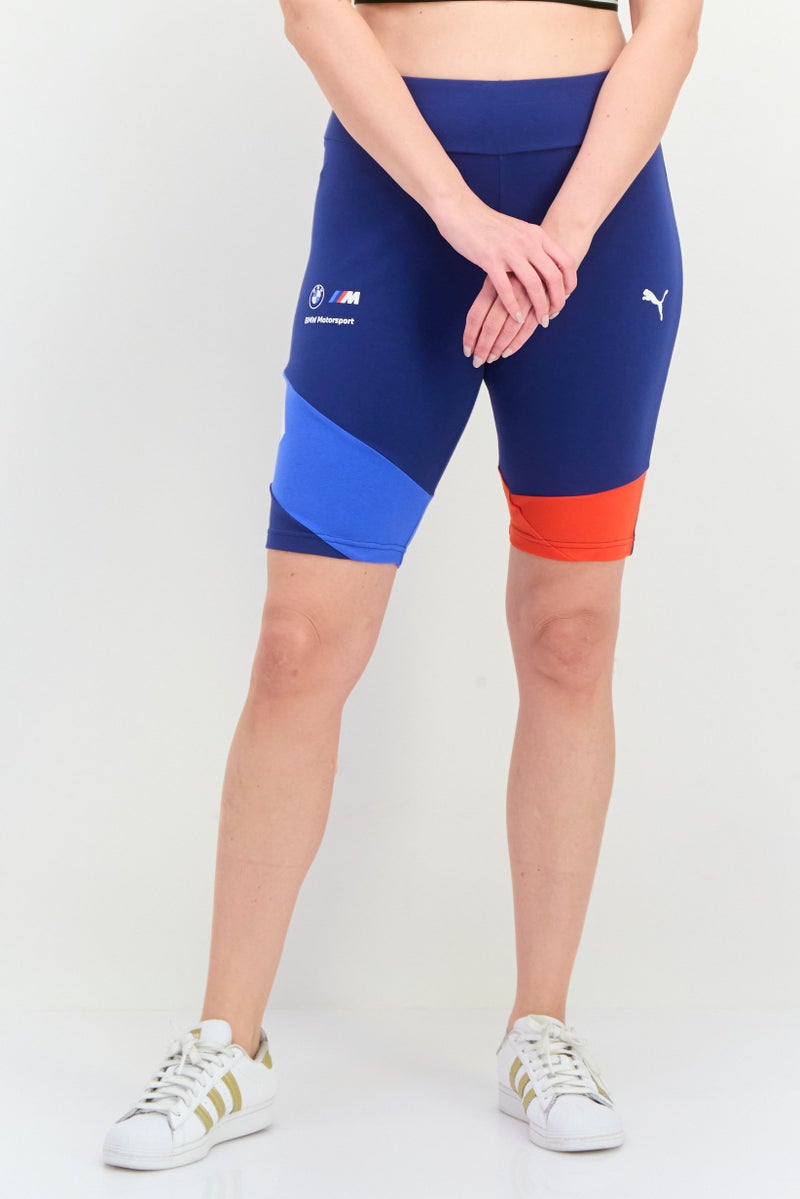 PUMA Women Sportswear Fit Training Shorts, Blue - Image 1
