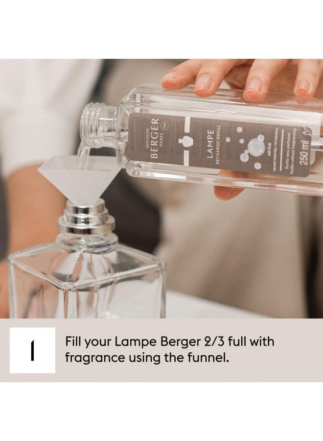 Maison Berger خشب الصندل الساحر - عبوة إعادة تعبئة عطر لامب بيرجر لموزع العطور المنزلية - 16.9 أونصة سائلة - 500 مل - Image 2