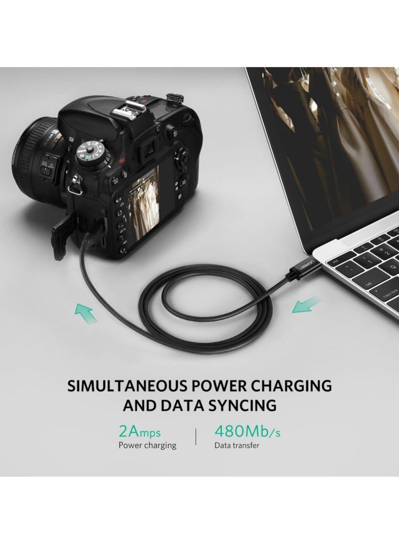 UGREEN 50445 USB C TO MINI USB CABLE – 1M - Image 2