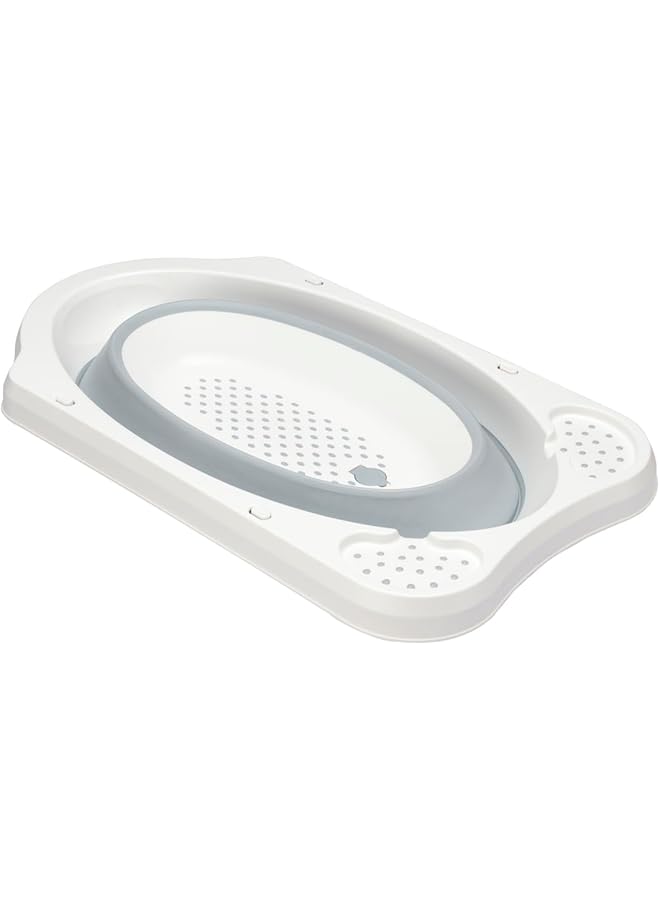 keeeper Keeper Foldable Baby Bath With White/Grey - Image 5