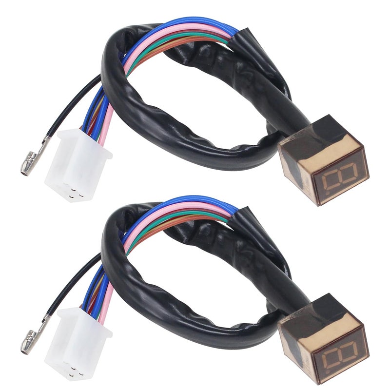 Amavoler Speedometer Indicator Motorcycle Led Digital Gear Indicator Display Shift Lever Sensor Universal Aftermarket Parts 2Pcs - Image 3