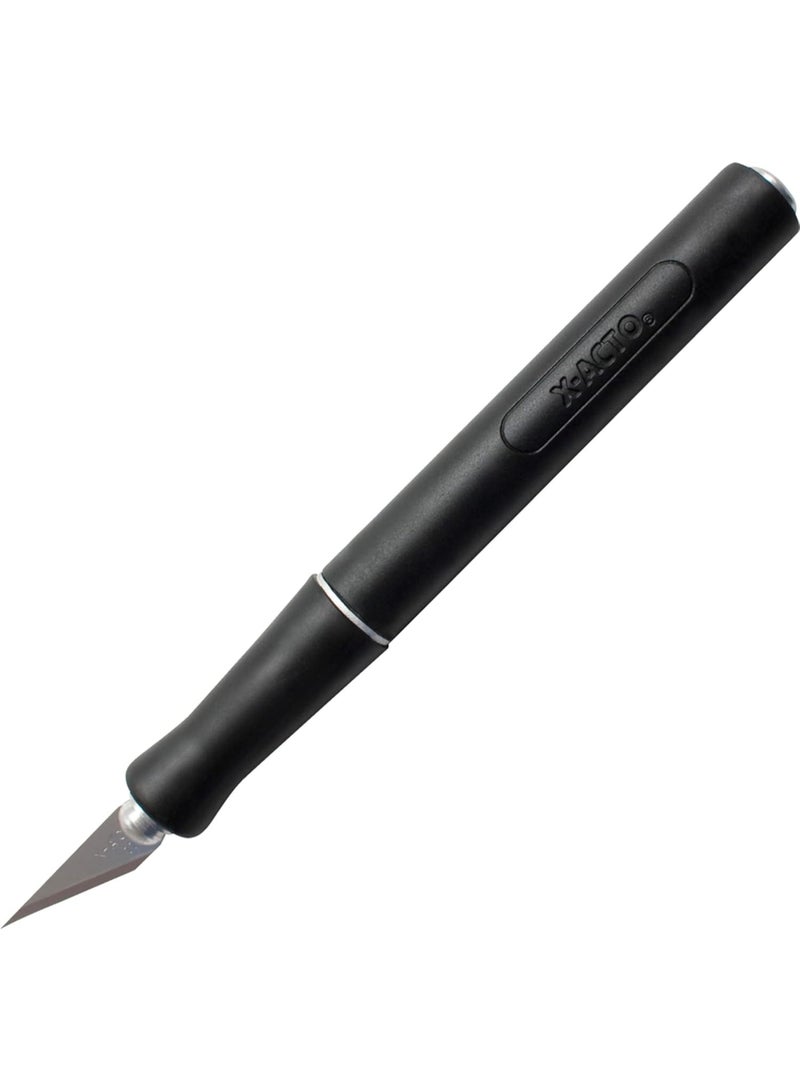X-Acto X-Acto X2000 No-Roll Rubber Barrel Knife with #11 Replaceable Blade and Safety Cap (X3724)  - Image 2
