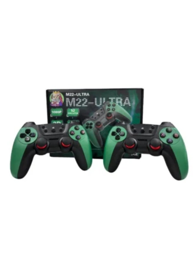 ELTRAZONE M22 Ultra Retro Game Console with 30000+ Built-In Games, Wireless Controllers, Portable Classic Gaming Console, HD TV Game Stick, Plug & Play Video Game System for Home Entertainment - Image 2