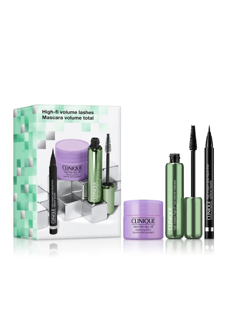 كلينيك High-Fi Volume Lashes Makeup Set, Savings 25%