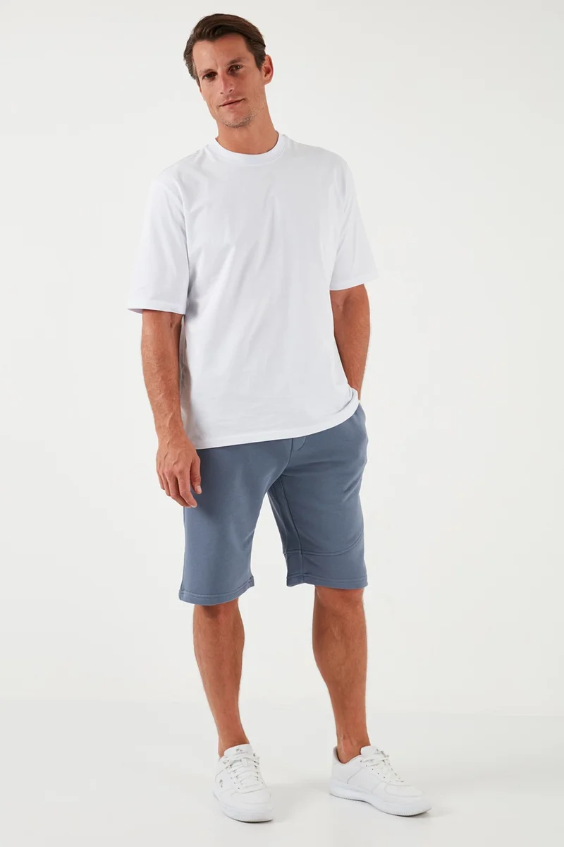 بوراتي Waist Tied Cotton Pocket Regular Fit Men's Short 5908041