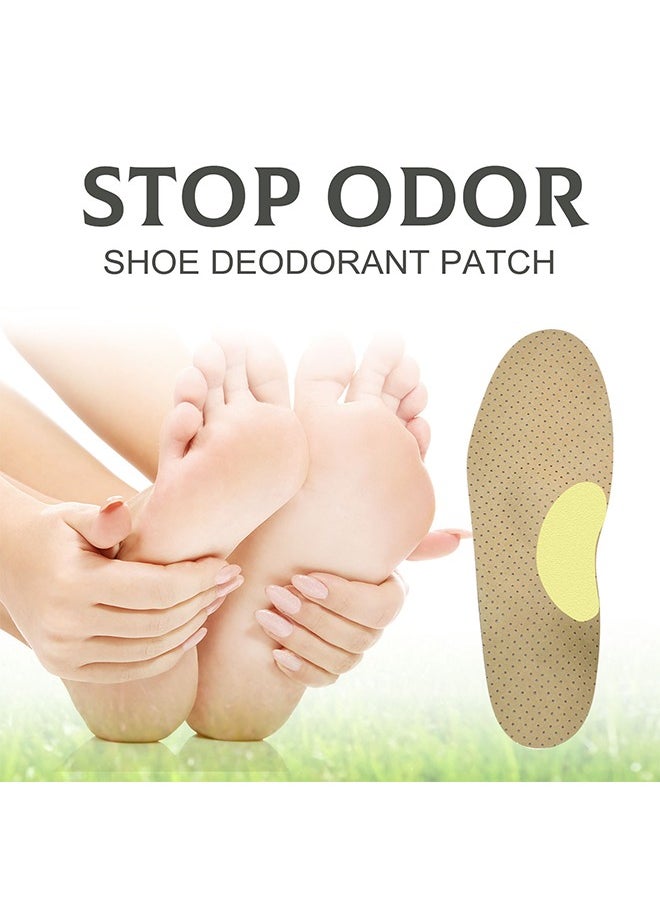 SOUTH MOON Stop Odor Shoe Deodorant Patch, Athlete's Foot Soothing Insolestickers, Antiperspirant Foot Care Stickers, Fresh and deodorizing insoles，Suitable for People with Foot Odor and Sweaty Feet 10pcs  - Image 4