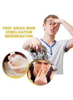 SOUTH MOON Stop Odor Shoe Deodorant Patch, Athlete's Foot Soothing Insolestickers, Antiperspirant Foot Care Stickers, Fresh and deodorizing insoles，Suitable for People with Foot Odor and Sweaty Feet 10pcs  - Image 2