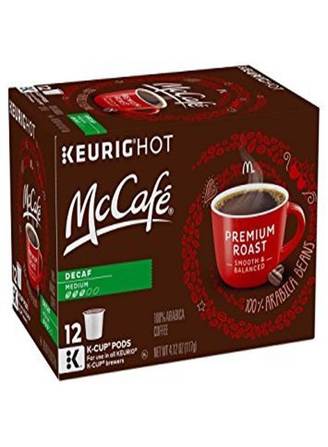McCafe McCafé Decaf Premium Roast Medium K-Cup Pods, 4.12 oz. - 12 Count (Pack of 3) [Retail Packaging] - Image 1